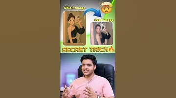 🔥Turn Any Ghibli-Style Image Into Real Life😱🤯  | #GhibliAI #StudioGhibli #AIArtTrend