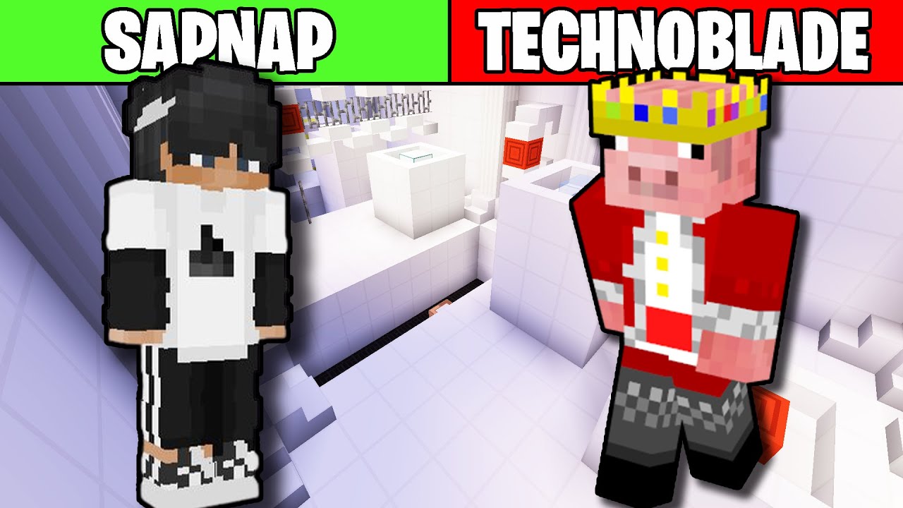 Dream and Sapnap changed his skins for Techno. 