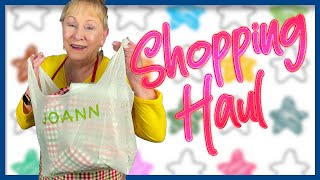 Shopping Haul | The Sewing Room Channel