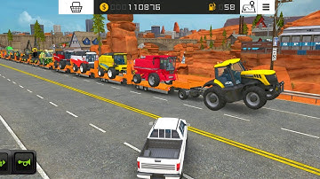 Fs 18 Make A Long Loader And Loaded Many Vehicles ! Farming Simulator 18 Timelapse | Fs18 #fs18