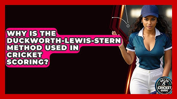 Why Is The Duckworth-Lewis-Stern Method Used In Cricket Scoring? - Go-To Cricket Guide