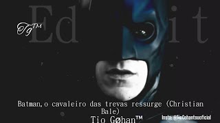 Edit Sad Batman Christian Bale - O Herói Que Os Salvou... - O Cavaleiro Das Trevas Ressurge