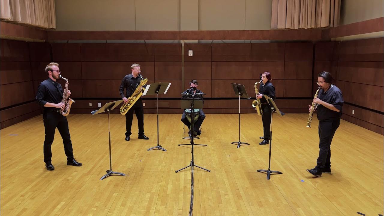 Strange Humors Saxophone Quartet, John Mackey. OCU Graduate Saxophone