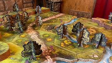 Easy Trees for Tabletop Gaming Terrain - Slide and Snap Together