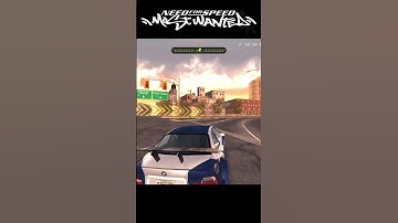 NFS Most Wanted Black Edition - HD Texture Pack • PCSX2 1.7.0 Nightly [ Emulator PS2 ] #shorts