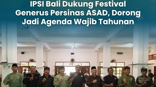 Download lagu LDIITV Bali: IPSI Bali Supports the Persinas ASAD Generus Festival