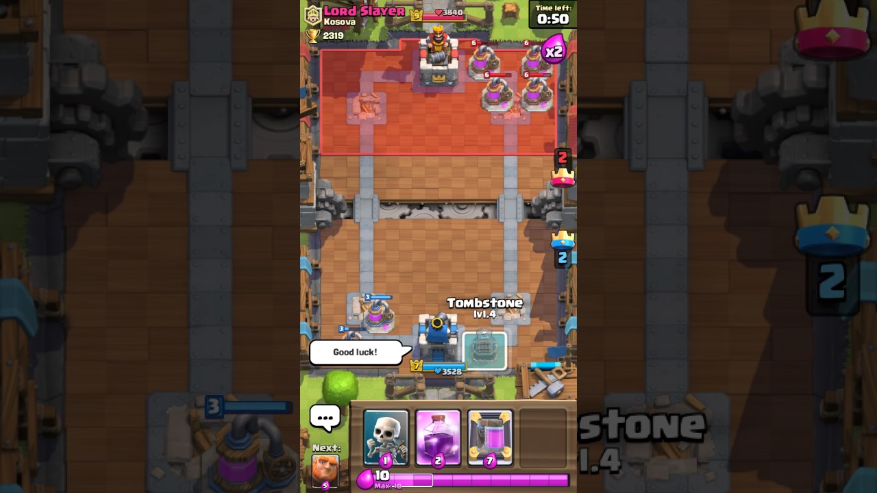 Clash Royale - World record 10000 skeletons