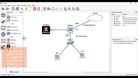 การเพิ่ม Proxmox VE เข้าไปยัง Network  เดิม