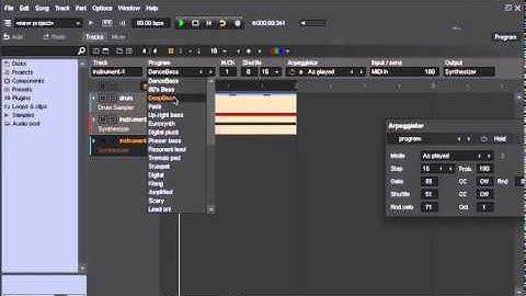 energyXT (PC/Mac) arpeggiator