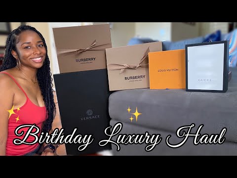 Birthday Luxury Haul