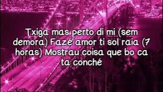 Djodje ft Rick boy ft Loony Jhonson - Uma chance (letra)