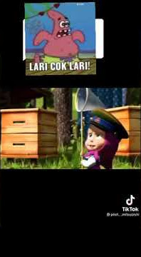 meme Masha and the bear nyanyi lagu Uni Soviet