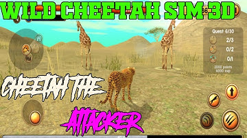 Cheetah Shows His Extraordinary Hunting Skills In Wild Cheetah Sim 3D Android Game