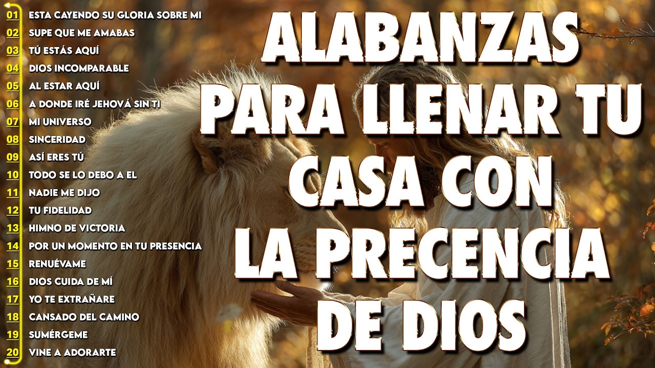 ALABANZAS CRISTIANAS PARA SENTIR A DIOS 2026 🛐ADORACIÓN PARA RENDIR EL CORAZÓN A LOS PIES DE JESÚS