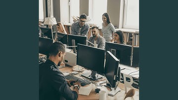 Pulsating Backdrops for Lunch at Work