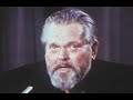 Orson Welles - &quot;Elia Kazan is a traitor!&quot;