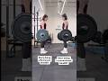 Deadlifts vs RDLs: Deadlifts = full body power. RDLs = hamstrings &amp; glutes. Use both