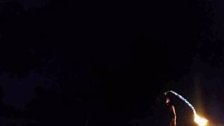 Fire flow-rope dart, devil sticks, whip, and sword