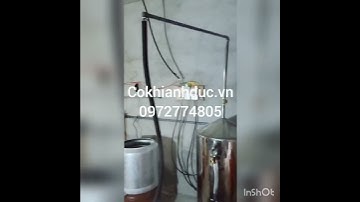 Nồi nấu đậu bằng điện_ Cơ Khí Anh Đức