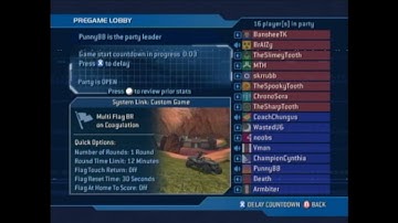 OG Xbox Halo 2 [XLink Kai]: Capture the Flag [Coagulation]