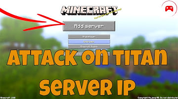 Minecraft Attack on Titan Server IP Address