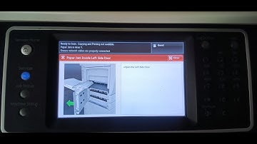 BYPASS TRAY PAPER JAMMING SOLUTION XEROX 5855/5865/5875/5890 photocopier machine