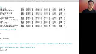 Flatiron School - Project 1 - OOP and Scraping (CLI Headphones Gem) Profile