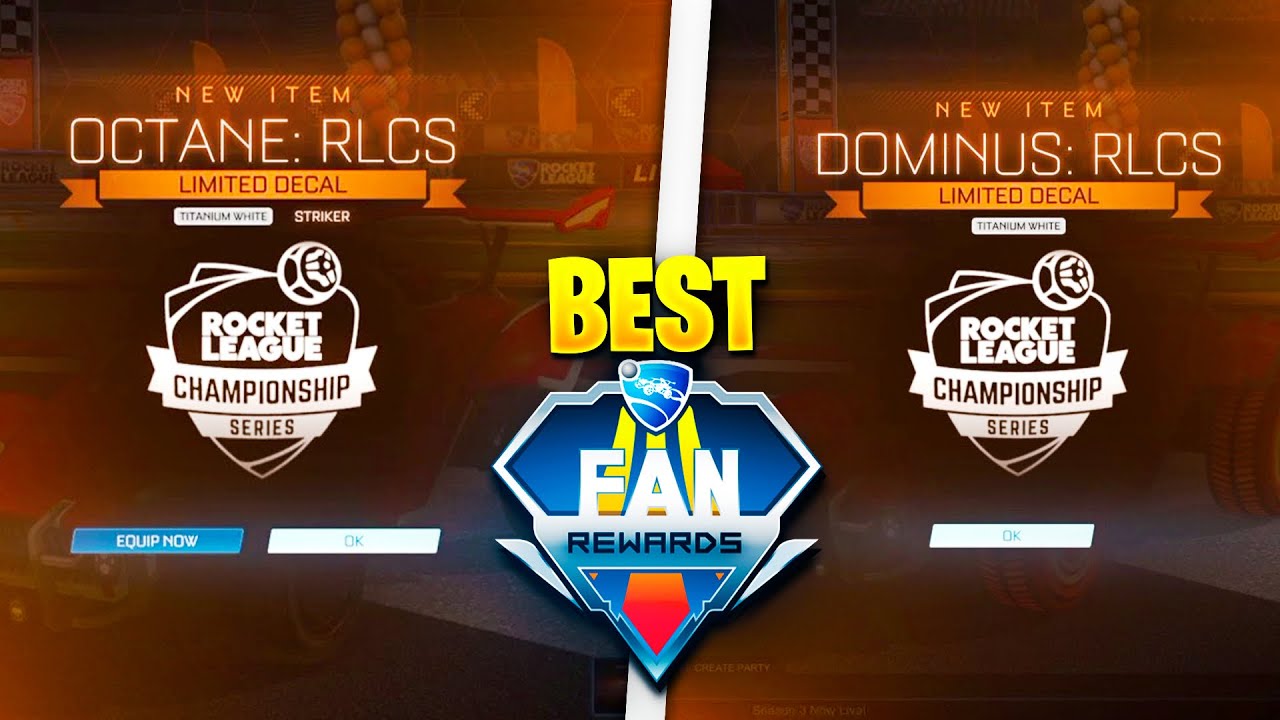 Best Fan Reward Drops Rocket League #12