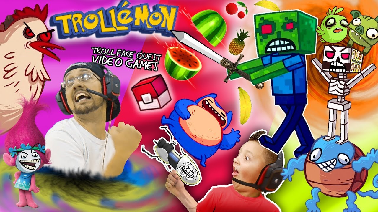 TROLLEMON? FGTEEV TROLL QUEST Pocket Edition (Scared Minecraft Steve + ¿What? Ninja = Awes - TROLLEMON? FGTEEV TROLL QUEST Pocket Edition (Scared Minecraft Steve + ¿What? Ninja = Awesome)
