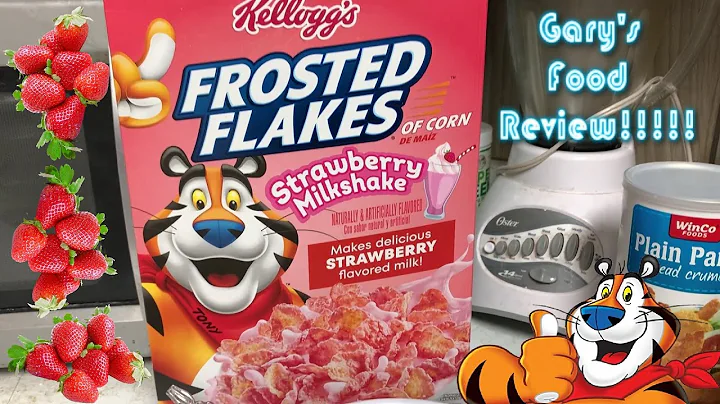 Review: Kellogg's Strawberry Milkshake Frosted Fla...