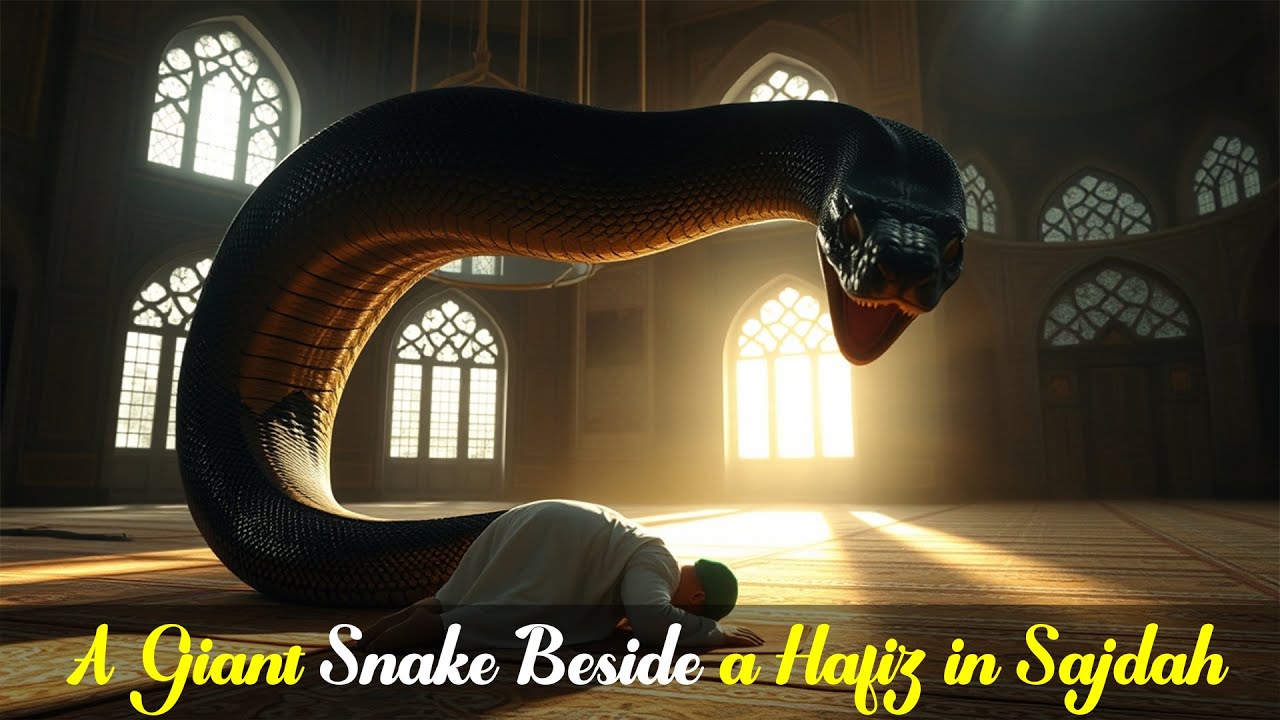 Giant Snake Appeared While Hafiz Was in Sajdah | Real Islamic Miracle