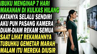 Ibuku bilang makanan di kulkas selalu hilang 😳 setelah lihat rekaman kamera, malam itu juga mereka