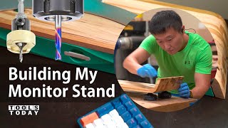 How to Build a Computer Monitor Stand | ToolsToday