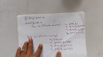 Numerical Differentiation part7: RK fourth order