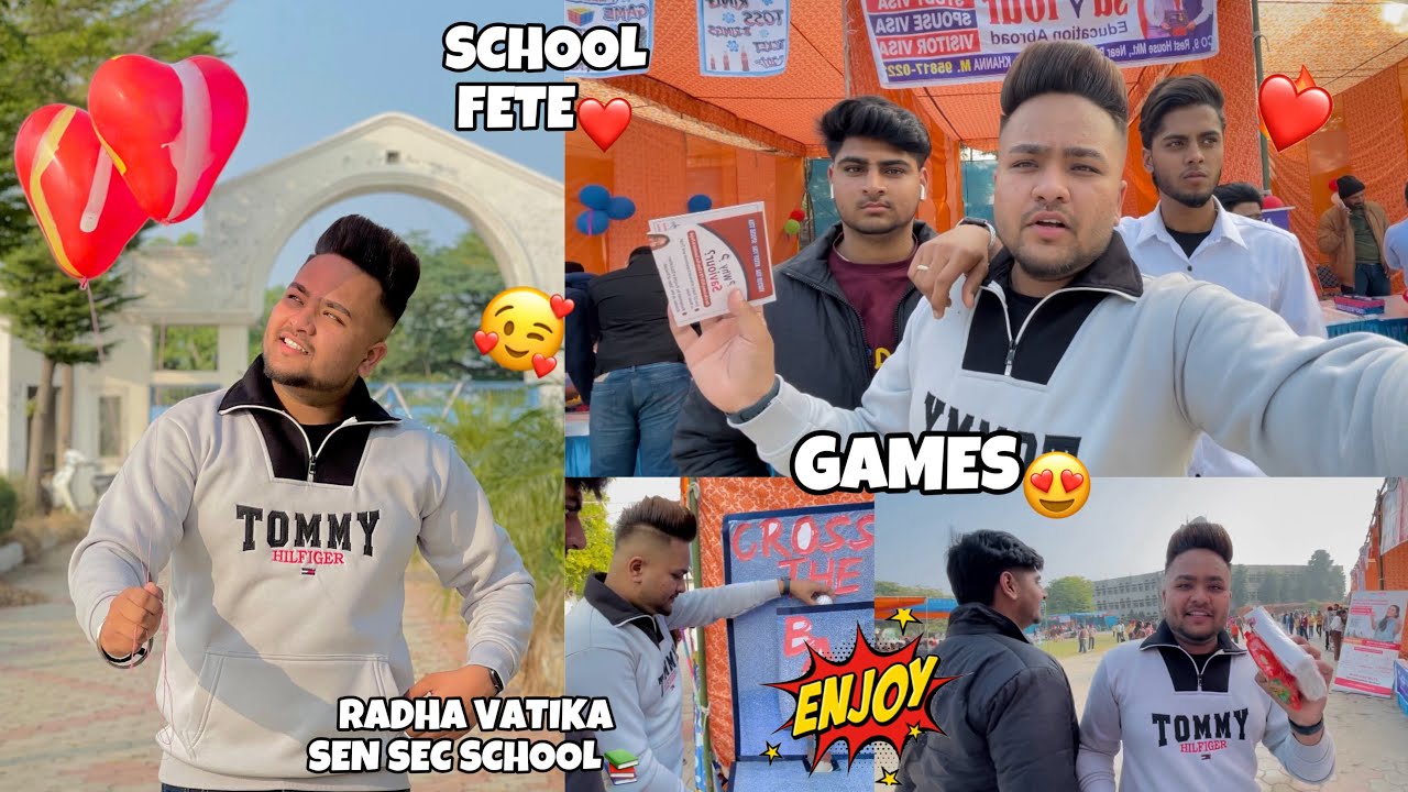 RADHA VATIKA SEN SEC SCHOOL FETE 2023❤️ Yarran nal puri khap payi😍