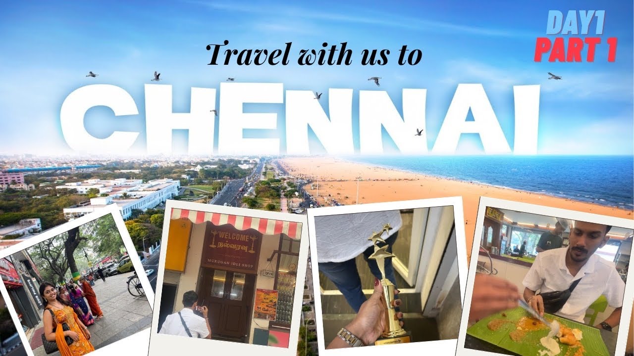 First Time in Chennai Vlog | Famous Murugan Idli & T Nagar Shopping  