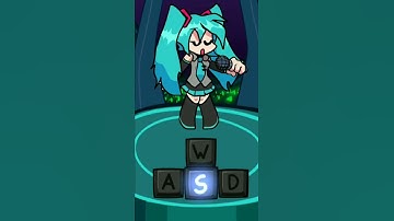Fnf:Hatsune miku character test Android#fnf #android #shorts
