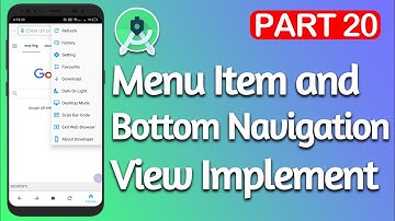 custom toolbar menu item implement internet browser Part 20