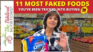 11 Fake Foods To Avoid (That You Eat Everyday) | Why They're The WORST!