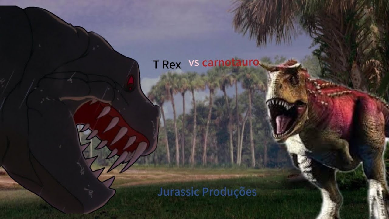 T Rex vs Carnotauro