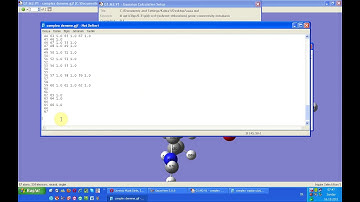 Optimized of complex structure by using  Gaussian 09