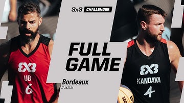 Ub 🇷🇸 vs Kandava Turíba 🇱🇻 | Full Quarter-Final Game | FIBA 3x3 Bordeaux Challenger 2025