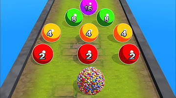 2048 Colors Ball Run 💸🎱❤️MAX LEVELS!! All Levels Gameplay Walkthrough Android, iOS NEW UPDATE