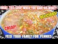 Cheap and Easy Soup for When You are BROKE