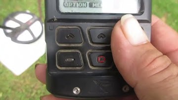 Deus 2 Ver 1.10 - Demo monitoring threshold as speed is changed-- Coil stationary by iron pole