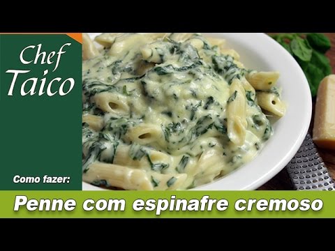 Vídeo: Como Fazer Espaguete Com Molho De Coalhada De Espinafre?