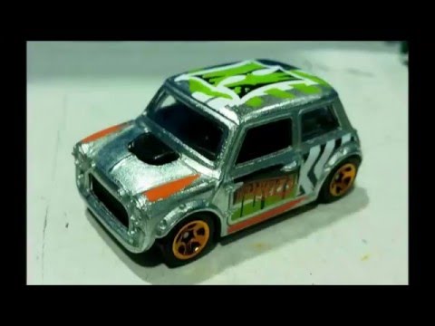 Hot Wheels 2016 Morris Mini Cooper Zamac Or Metallic Version Youtube