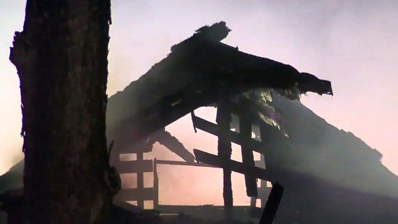 Home a total loss after fire in neighborhood south of downtown - YouTube