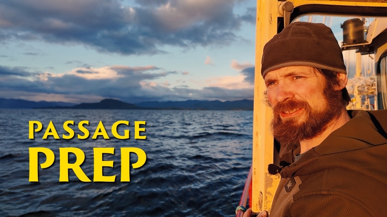 ⁣Preparing Our 80' Sailboat for a Gulf of Alaska Crossing