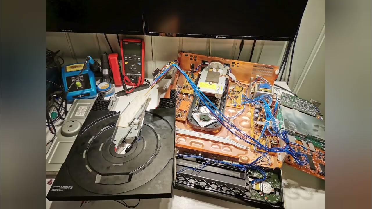 Pioneer Elite CLD91 Ntsc LaserDisc Player Repair YouTube